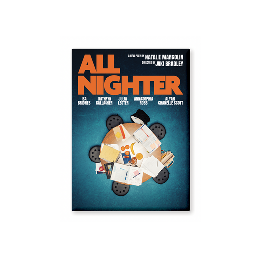 ALL NIGHTER Key Art Button Magnet