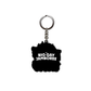 THE BIG GAY JAMBOREE No Place Like Homo Rubber Glitter Keychain