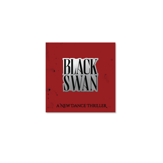 BLACK SWAN Title Enamel Logo Pin