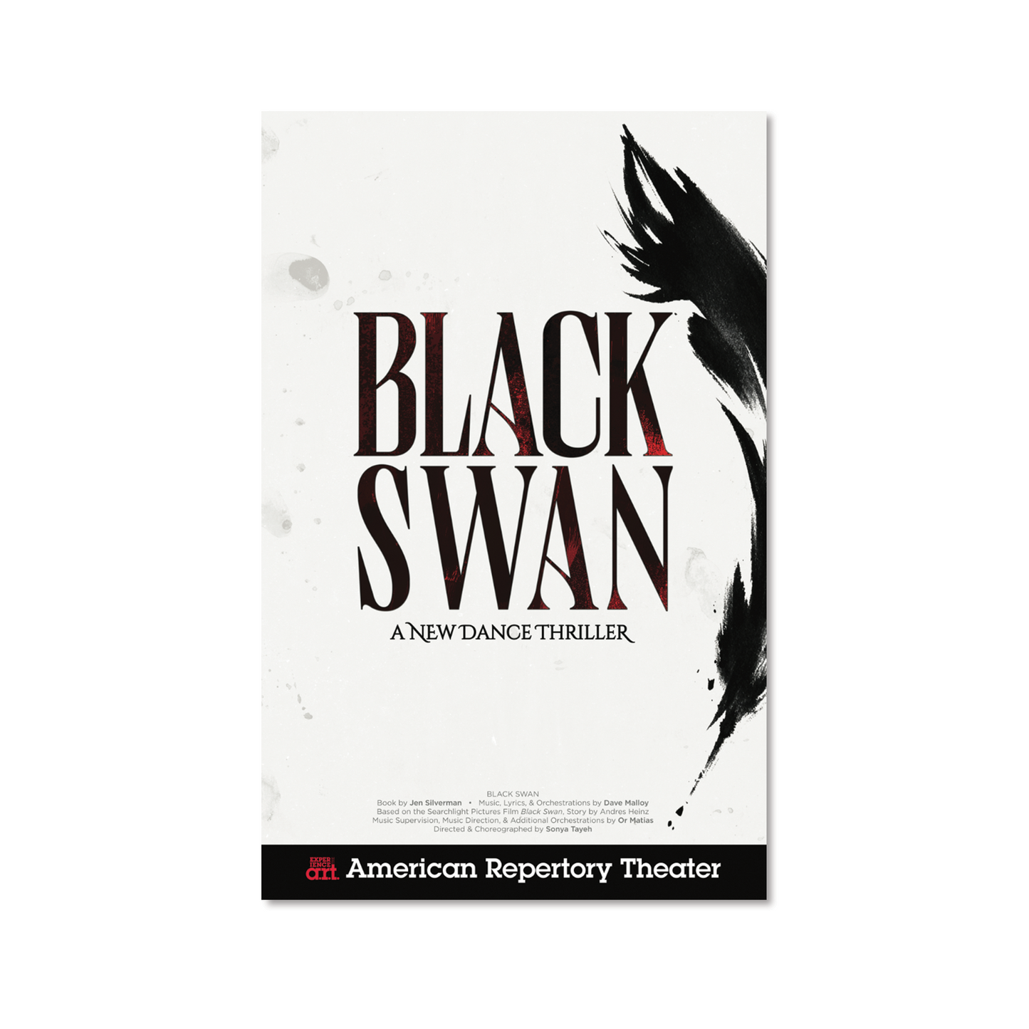 BLACK SWAN Windowcard