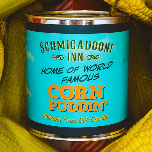 SCHMIGADOON Corn Puddin Candle