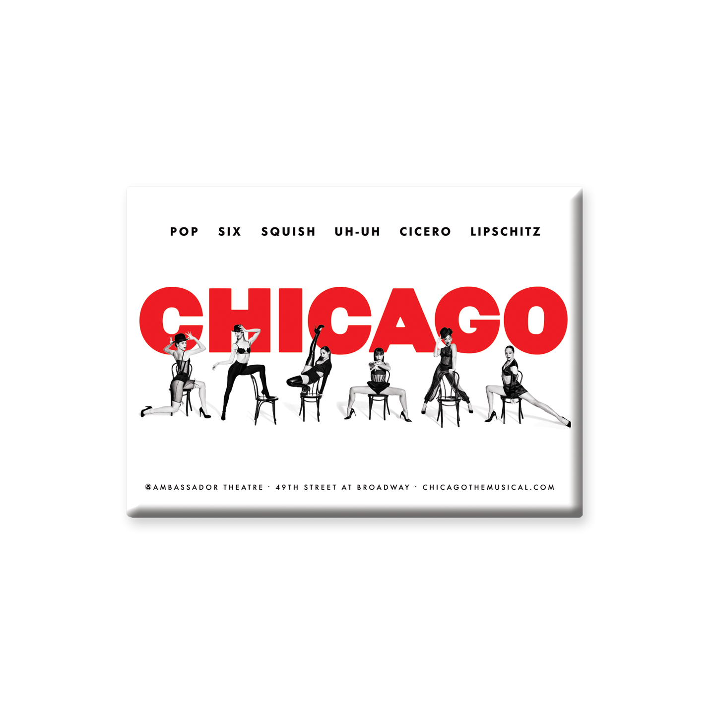 CHICAGO Lyrics Magnet