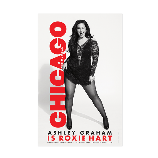 CHICAGO Ashley Graham WIndowcard