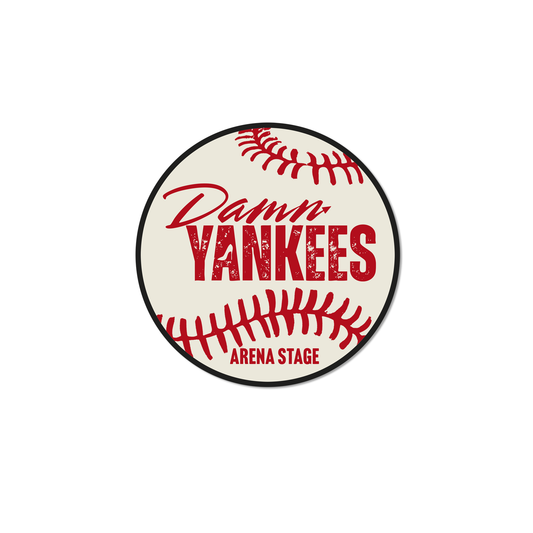 DAMN YANKEES Baseball Magnet