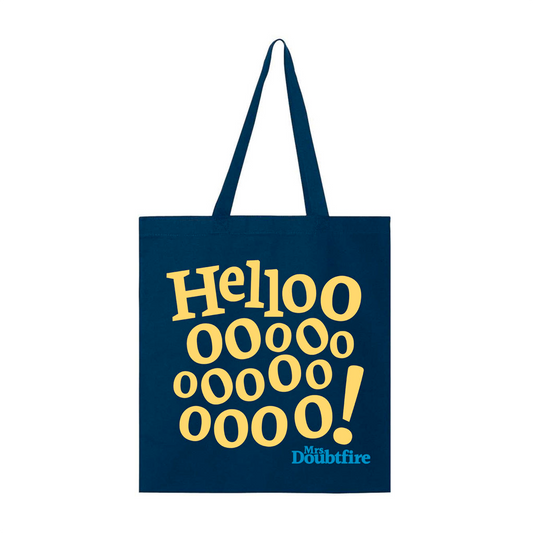 MRS DOUBTFIRE HELLO TOTE