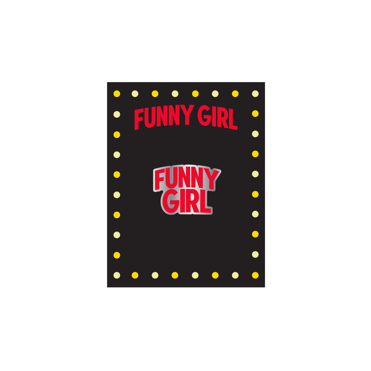 FUNNY GIRL Title Lapel Pin – Broadway Merchandise Shop by Creative Goods