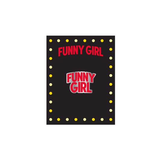 FUNNY GIRL Logo Lapel Pin