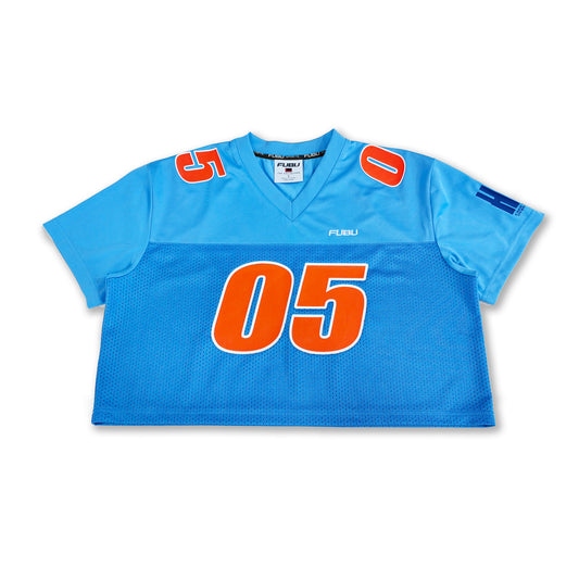 HELL'S KITCHEN X FUBU Cropped Football Jersey