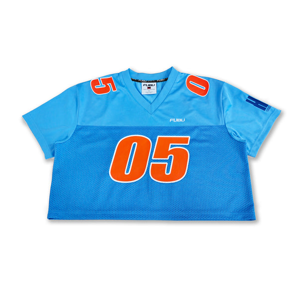 HELL'S KITCHEN X FUBU Cropped Football Jersey – Broadway