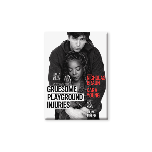 GRUESOME PLAYGROUND INJURIES Key Art Button Magnet