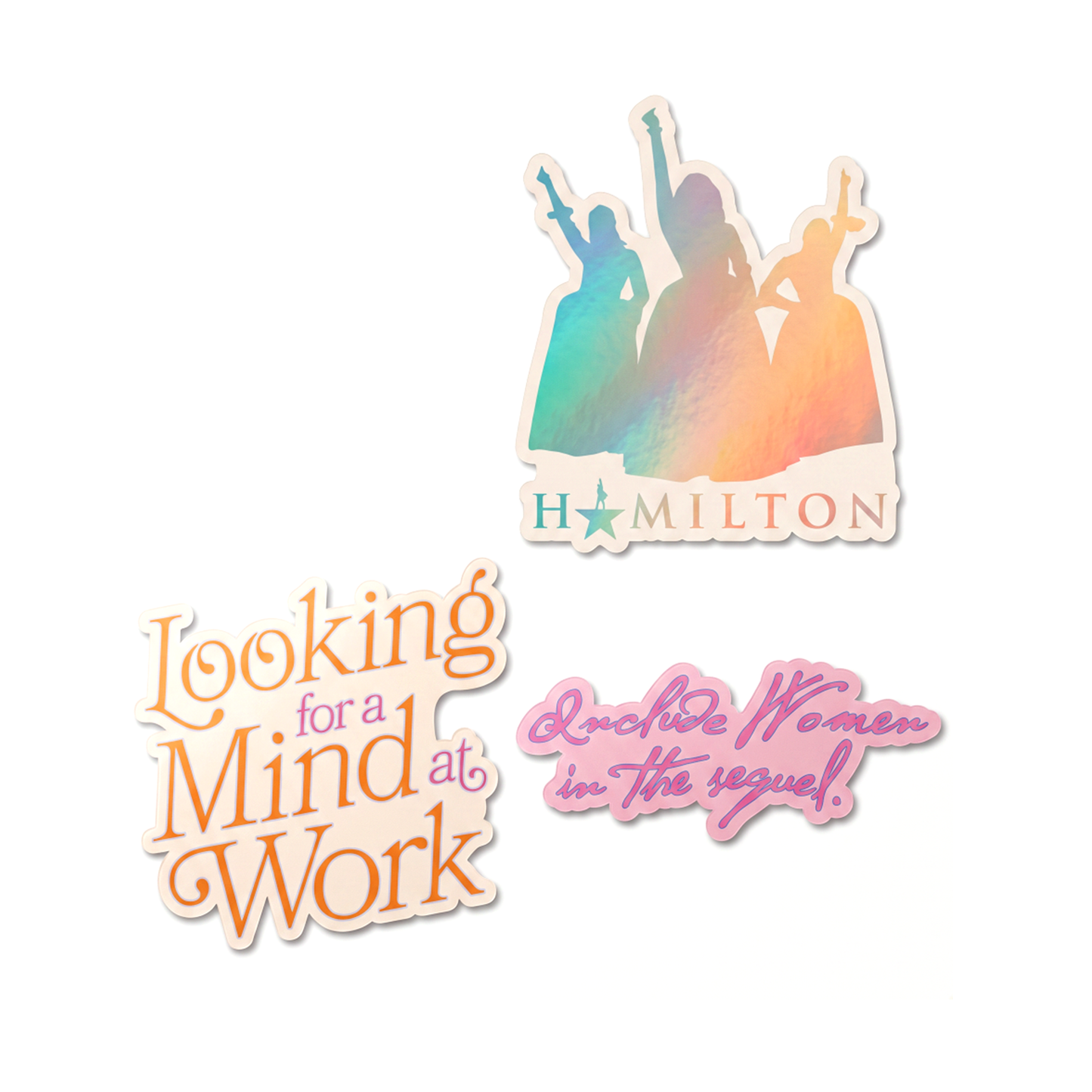 HAMILTON Work Sticker Set