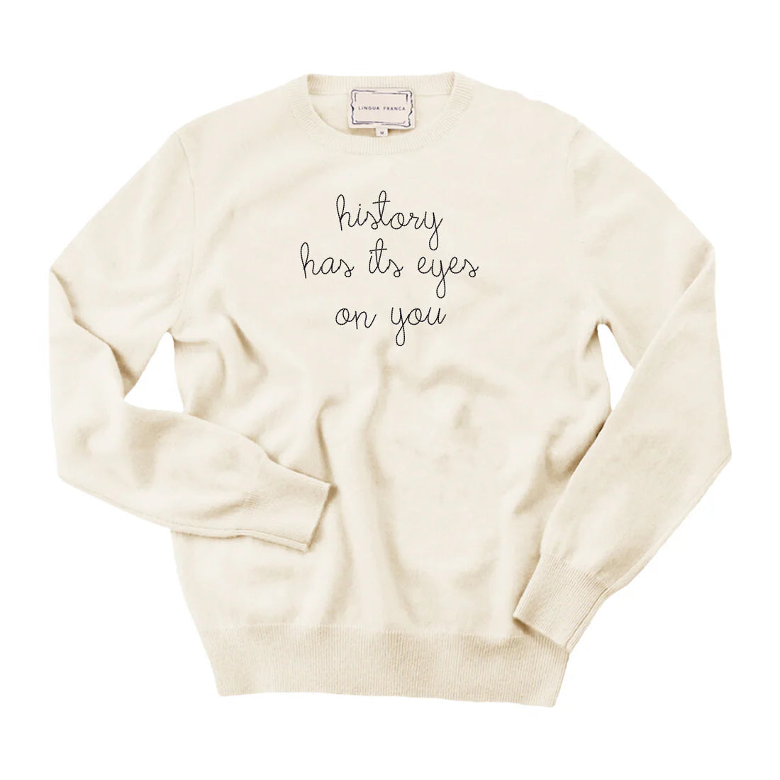 HAMILTON x LINGUA FRANCA History Sweater