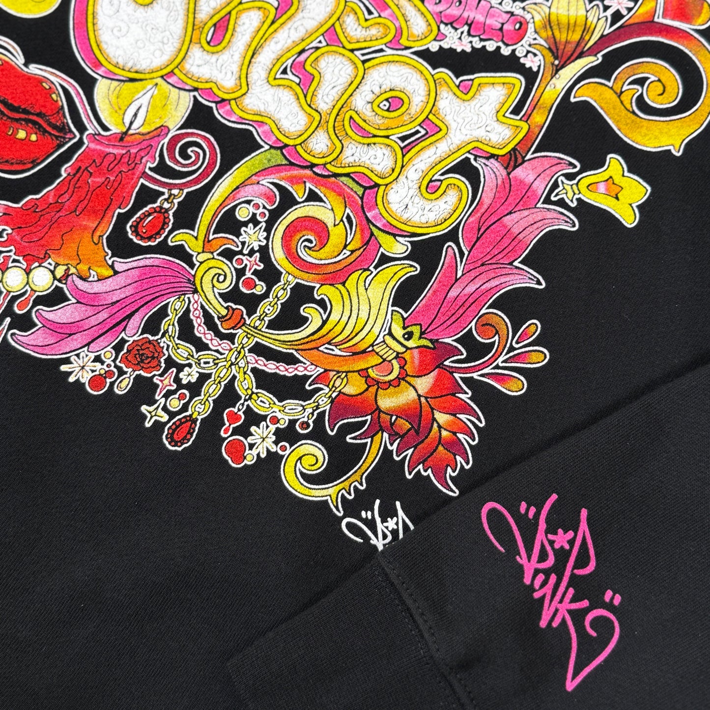 & JULIET Lady Pink Pullover Hoodie SIGNED