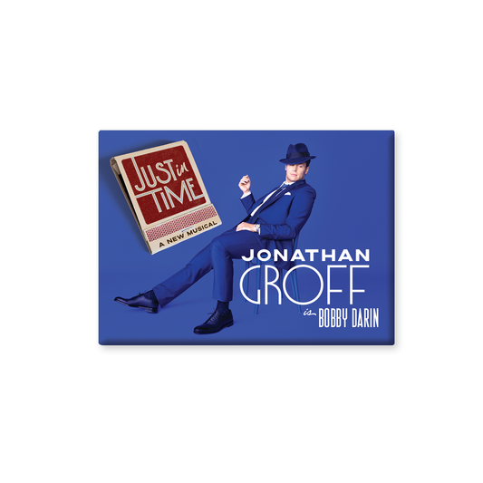 JUST IN TIME Key Art Button Magnet