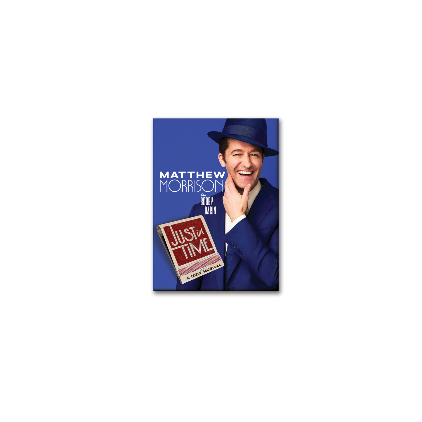 JUST IN TIME Matthew Morrison Button Magnet