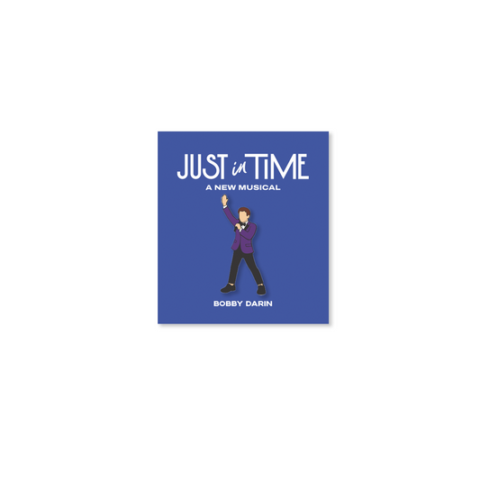 JUST IN TIME Bobby Enamel Pin