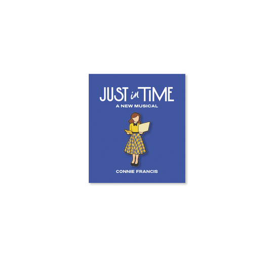 JUST IN TIME Connie Enamel Pin