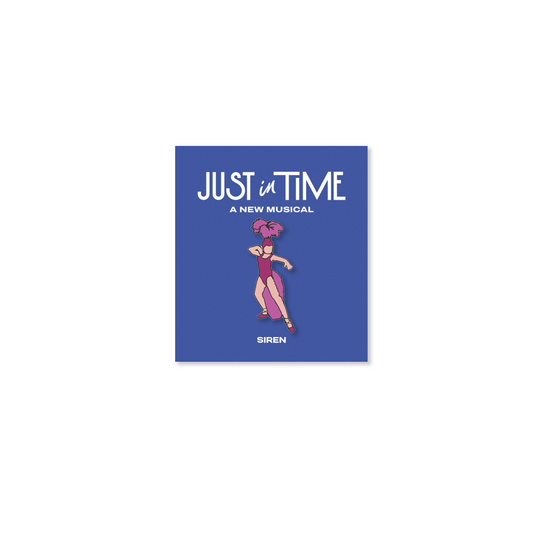 JUST IN TIME Siren Enamel Pin