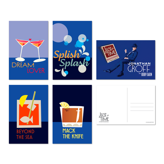 JUST IN TIME Postcard Set