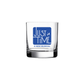 JUST IN TIME Song Titles Rocks Glass Set