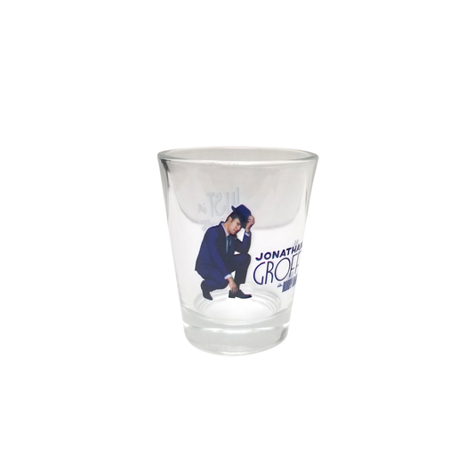 JUST IN TIME Key Art Shot Glass