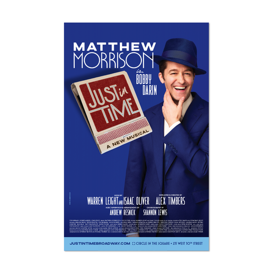 JUST IN TIME Matthew Morrison Return Windowcard