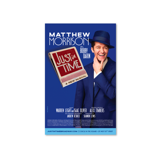 JUST IN TIME Matthew Morrison Windowcard
