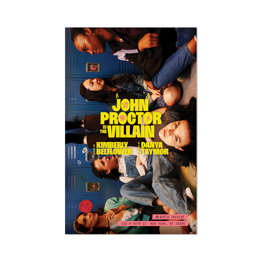 JOHN PROCTOR IS THE VILLAIN Ensemble Windowcard