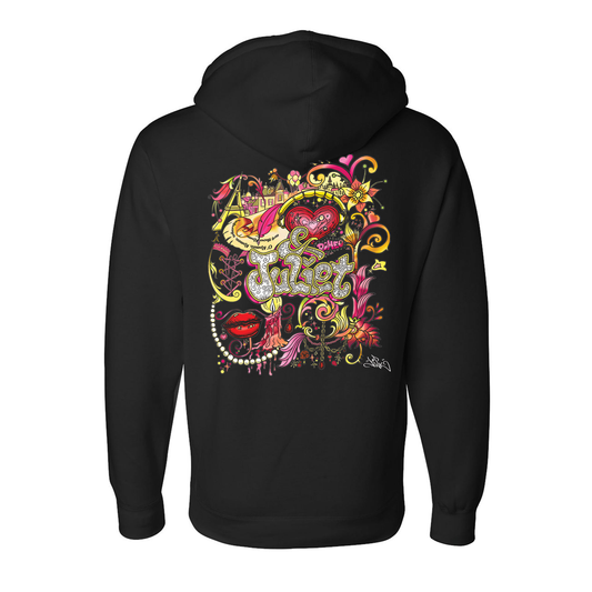 & JULIET Lady Pink Pullover Hoodie SIGNED