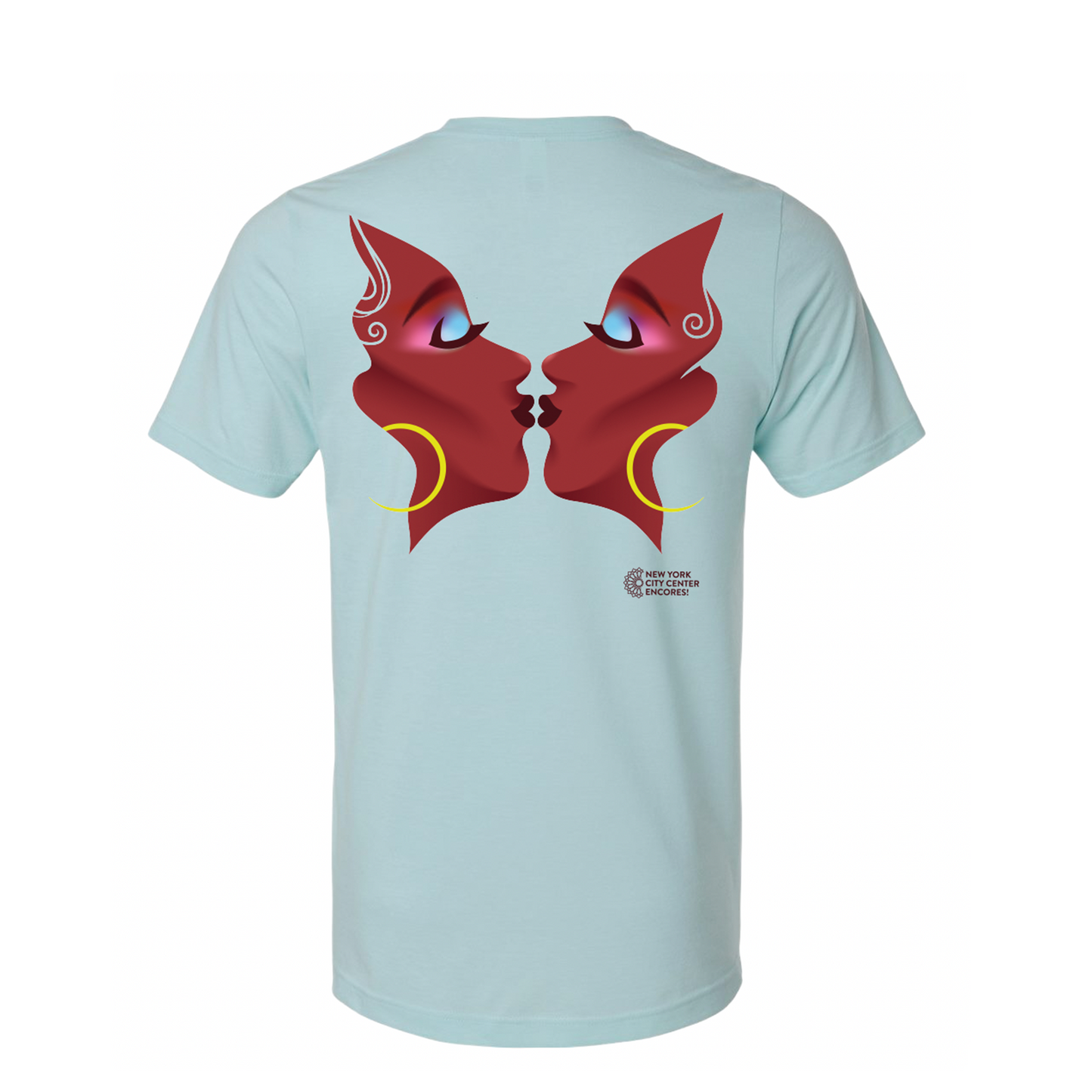 NEW YORK CITY CENTER LA CAGE AUX FOLLES Logo Tee