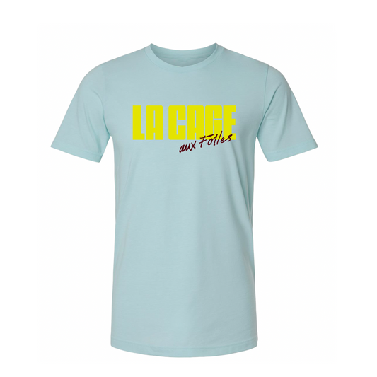 NEW YORK CITY CENTER LA CAGE AUX FOLLES Logo Tee