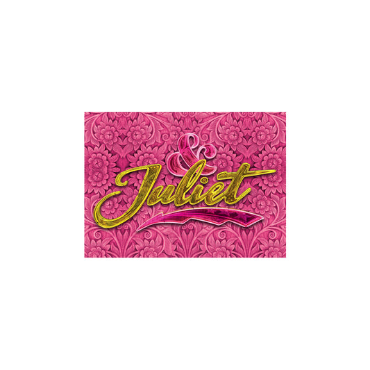 & JULIET Logo Button Magnet