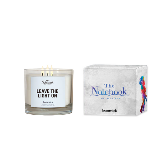 THE NOTEBOOK X Homesick Candle