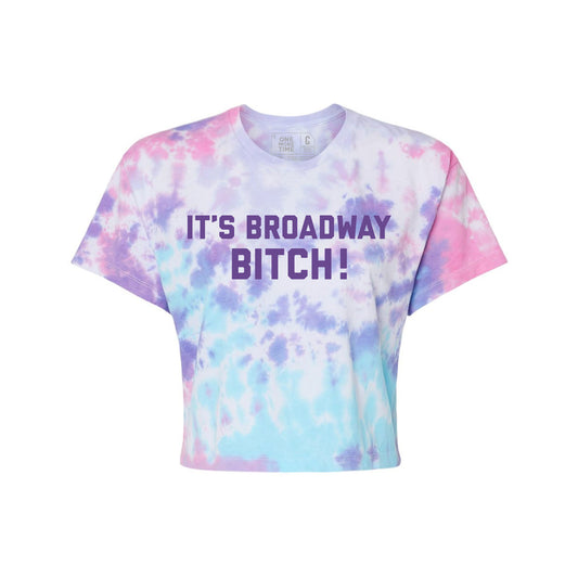 Once Upon A One More Time "It's Broadway Bitch" Crop Tee