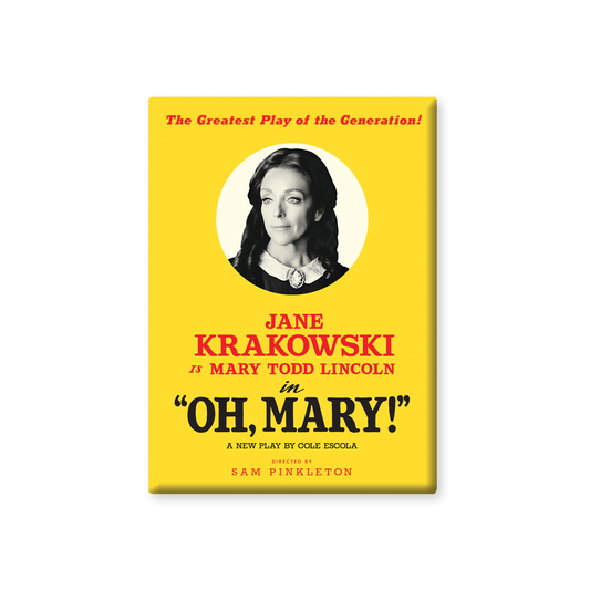 OH MARY! Krakowski Button Magnet