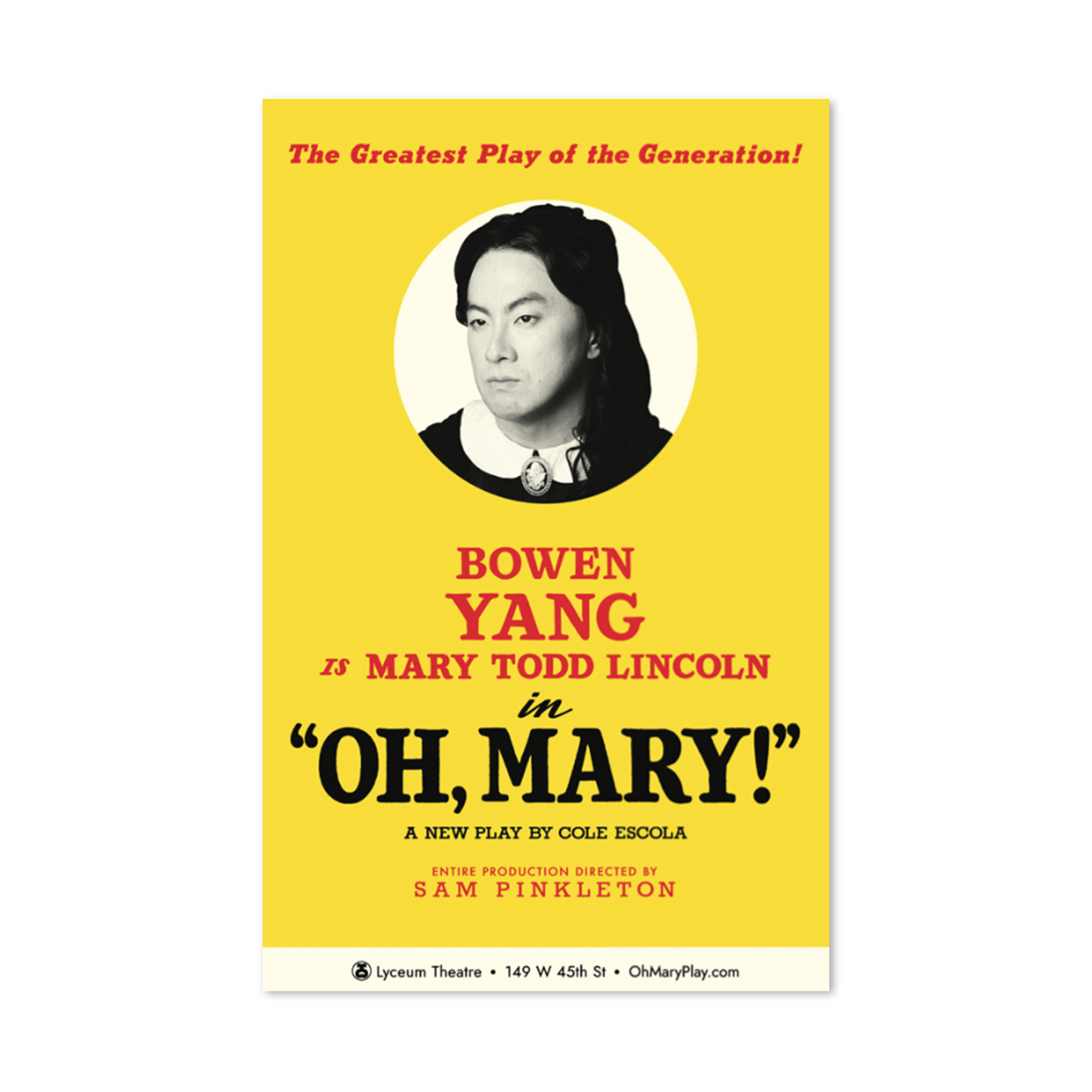 OH MARY! Bowen Windowcard