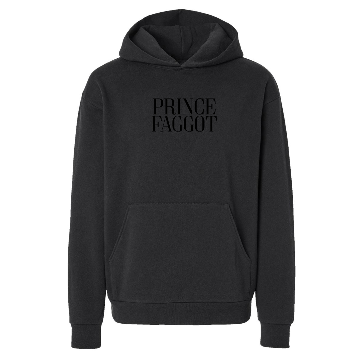 PRINCE FAGGOT Title Pullover Hoodie