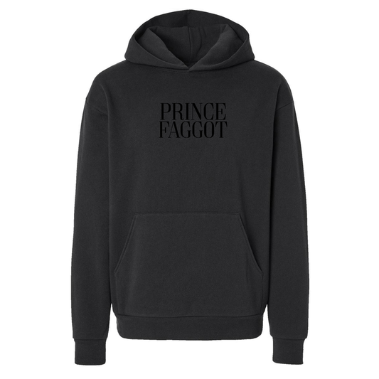 PRINCE FAGGOT Title Pullover Hoodie