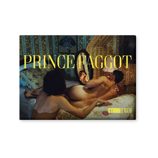 PRINCE FAGGOT Key Art Button Magnet