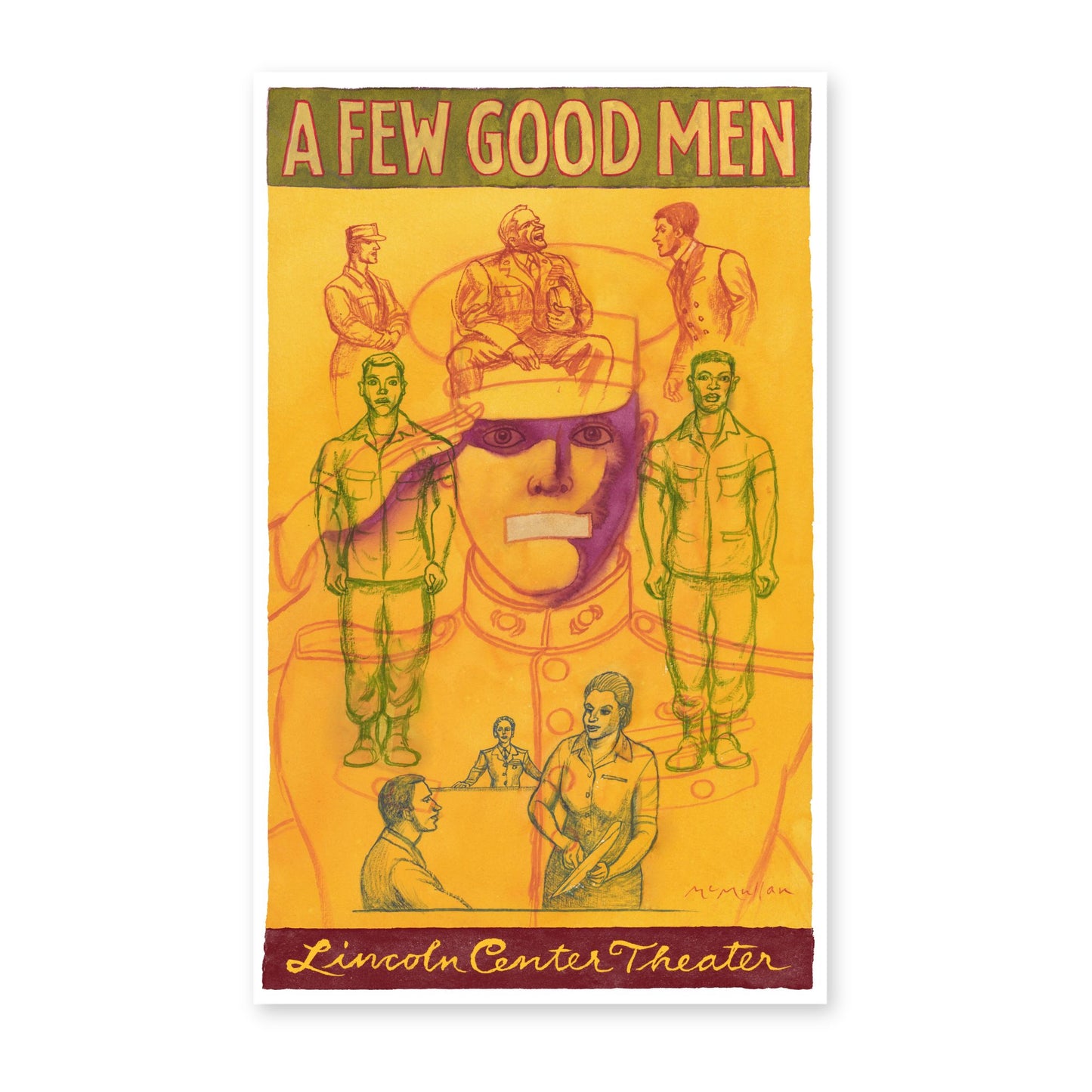 A FEW GOOD MEN McMullan Print