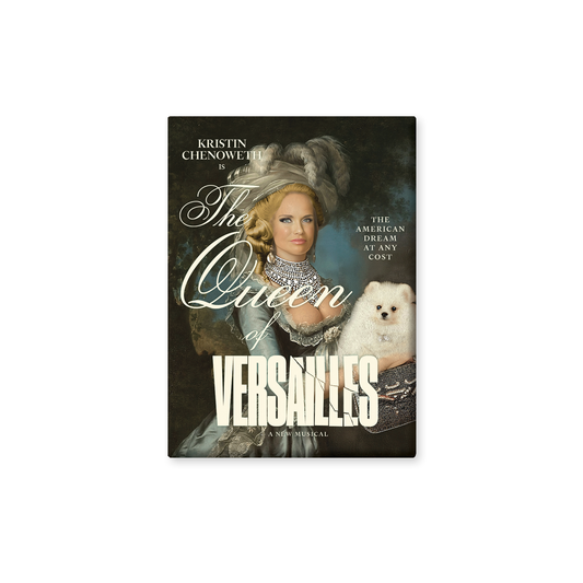 QUEEN OF VERSAILLES Portrait Button Magnet