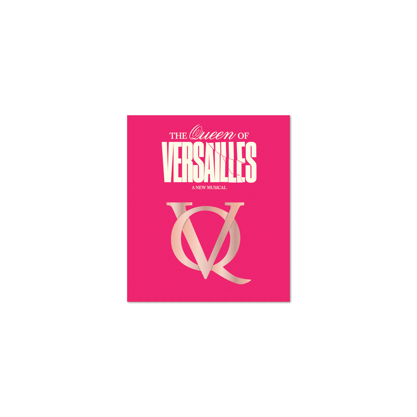 QUEEN OF VERSAILLES Monogram Enamel Pin