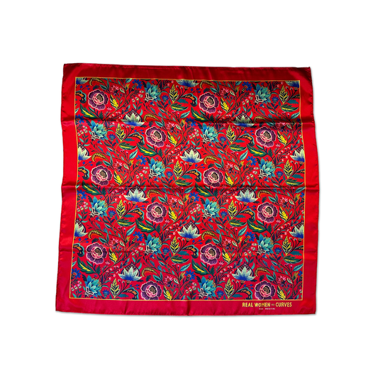 REAL WOMEN HAVE CURVES Flower Scarf
