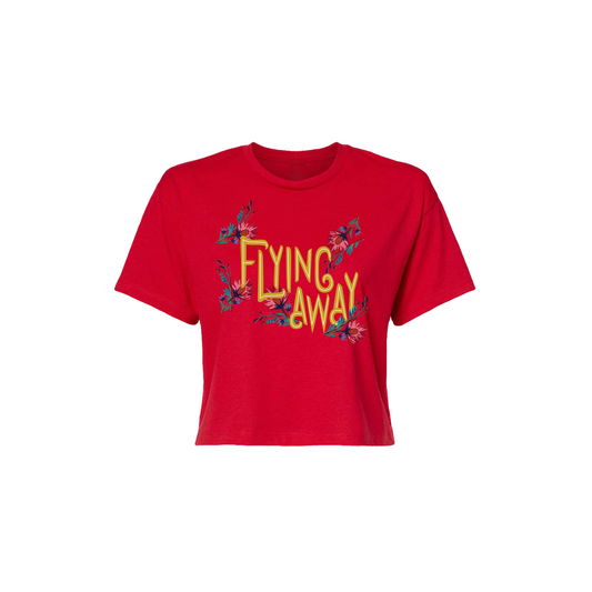 REAL WOMEN HAVE CURVES Flying Away Crop Tee