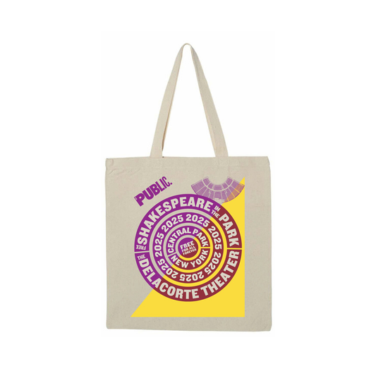 SHAKESPEARE IN THE PARK 2025 Commemorative Tote