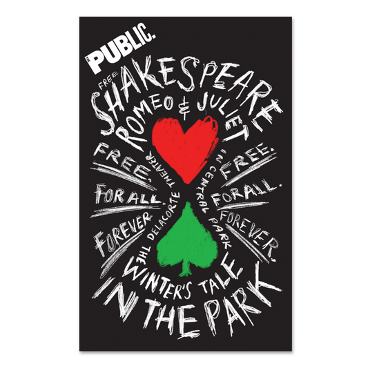 SHAKESPEARE IN THE PARK 2026 Windowcard
