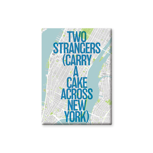 TWO STRANGERS Map Magnet