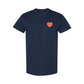 TWO STRANGERS Heart Tee