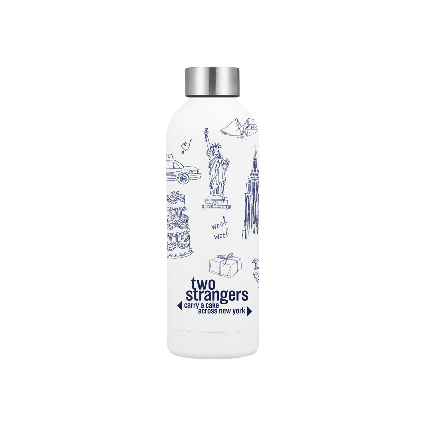 TWO STRANGERS Pattern Water Bottle – Broadway Merchandise Shop by ...