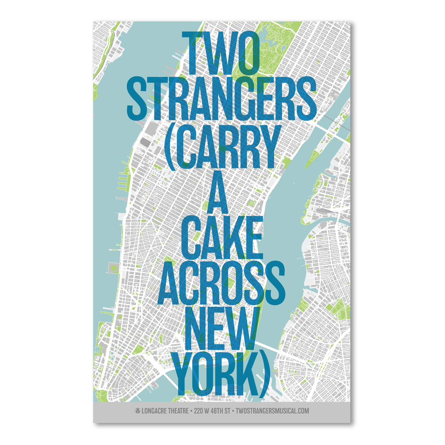 TWO STRANGERS Map Windowcard